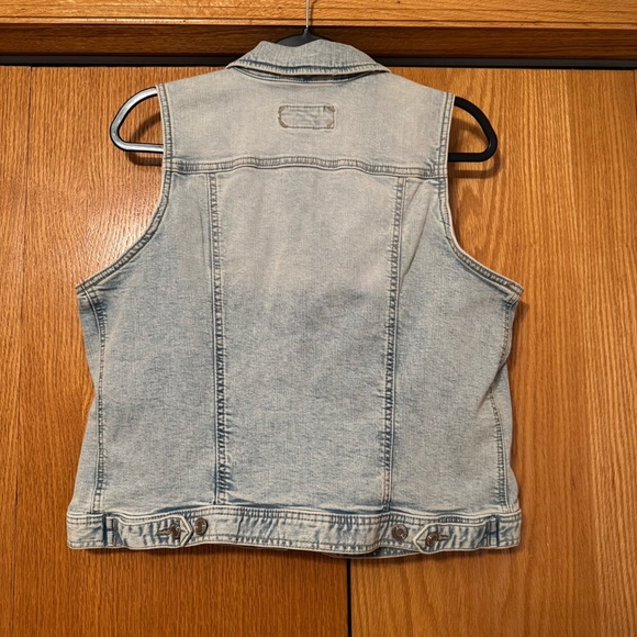 Light Blue Denim Vest - Picture 4 of 4